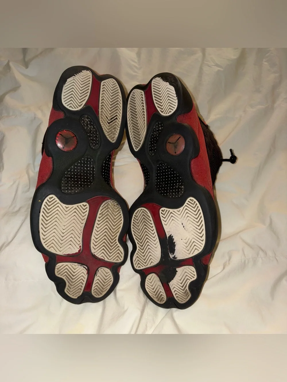 Jordan 13 Retro Bred Black and Red Sneakers Men’s size 12